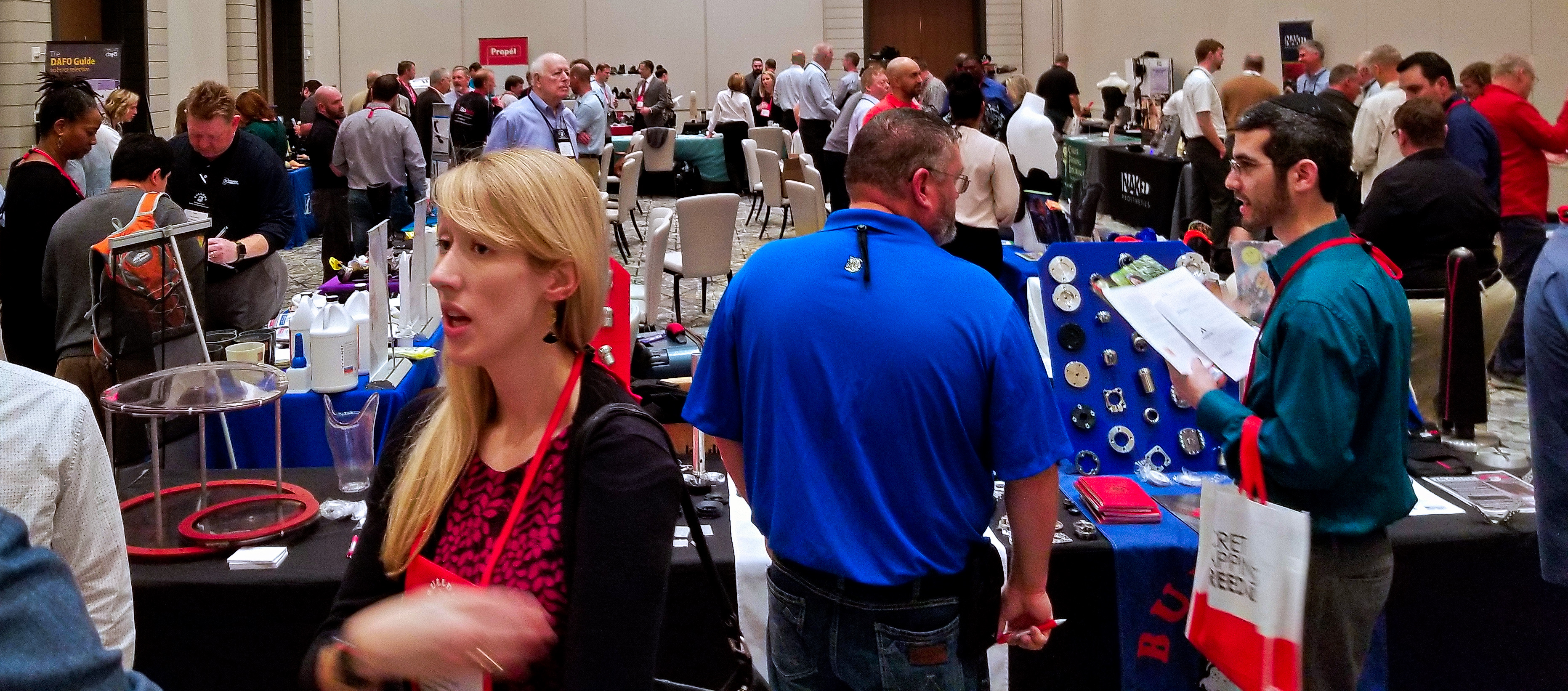 Exhibit Hall - Busy 2