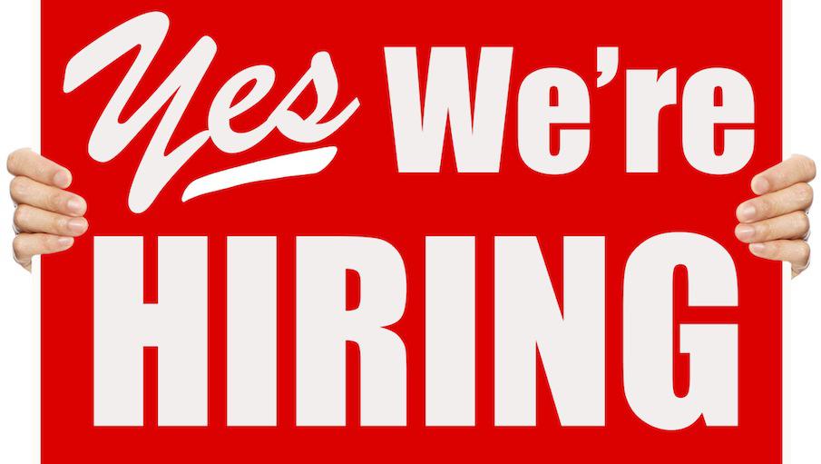 now hiring