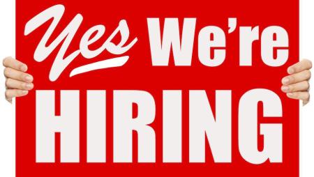 now hiring